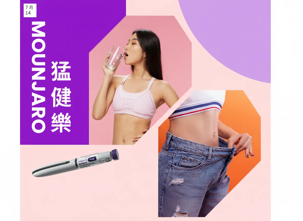 猛健樂Mounjaro是什麼？｜雙重腸泌素-雙效減重新選擇｜各種瘦瘦筆比較