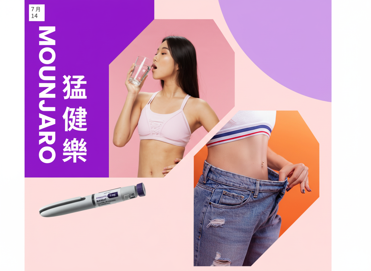 猛健樂Mounjaro是什麼?|雙重腸泌素-雙效減重新選擇|各種瘦瘦筆比較